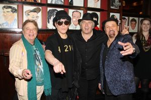 Eddie Brigati, Dino Danelli, Gene Cornish and Felix Cavaliere @ BroadwayWorld Eddie Brigati, Dino Danelli, Gene Cornish and Felix Cavaliere Photo
