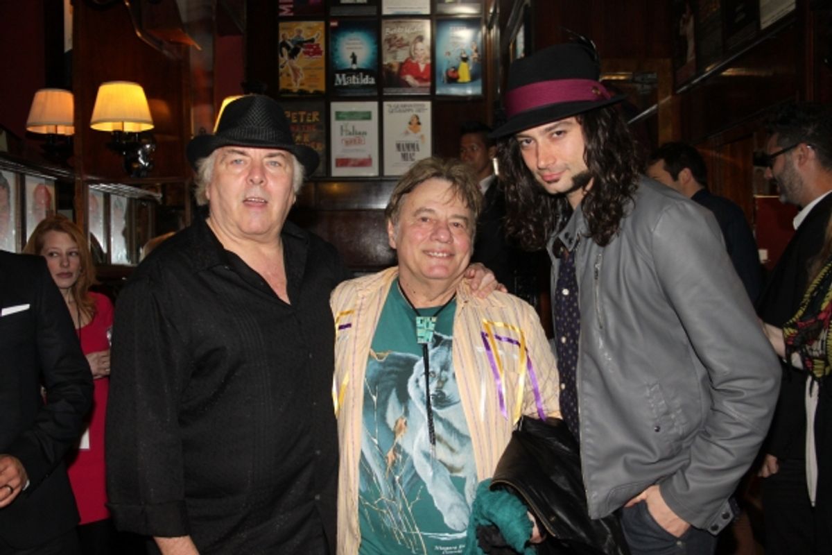 Gene Cornish, Eddie Brigati and Constantine Maroulis at 