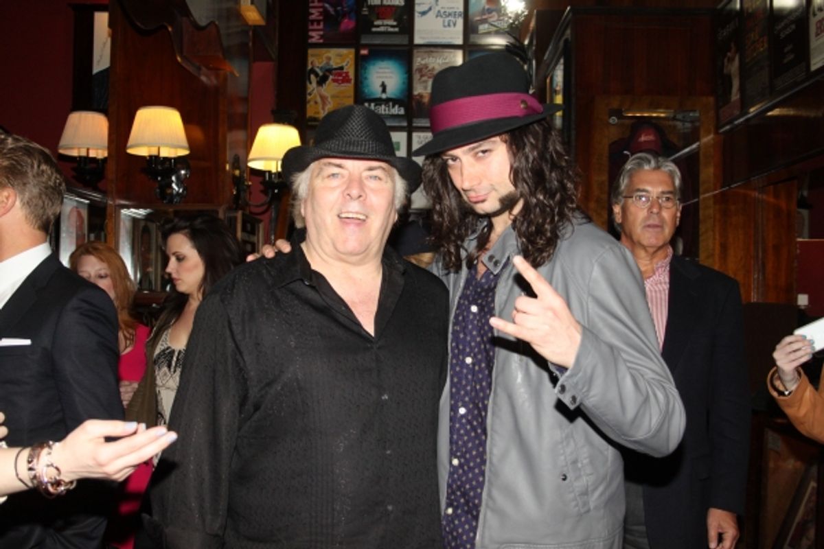Gene Cornish and Constantine Maroulis at 