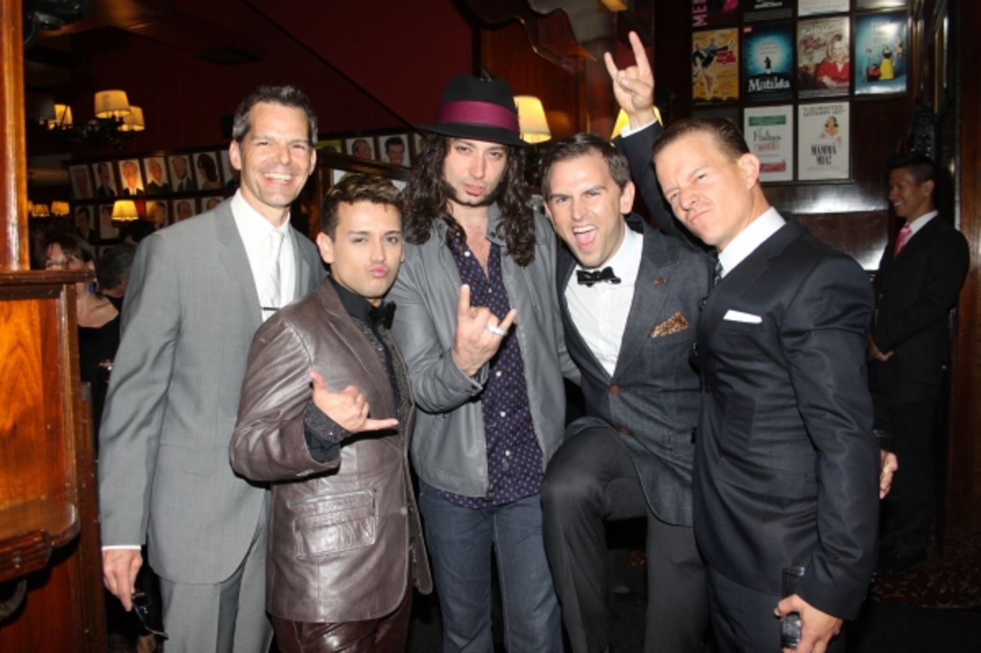Photo Coverage: THE RASCALS Celebrate Opening Night at Sardi's!  Image