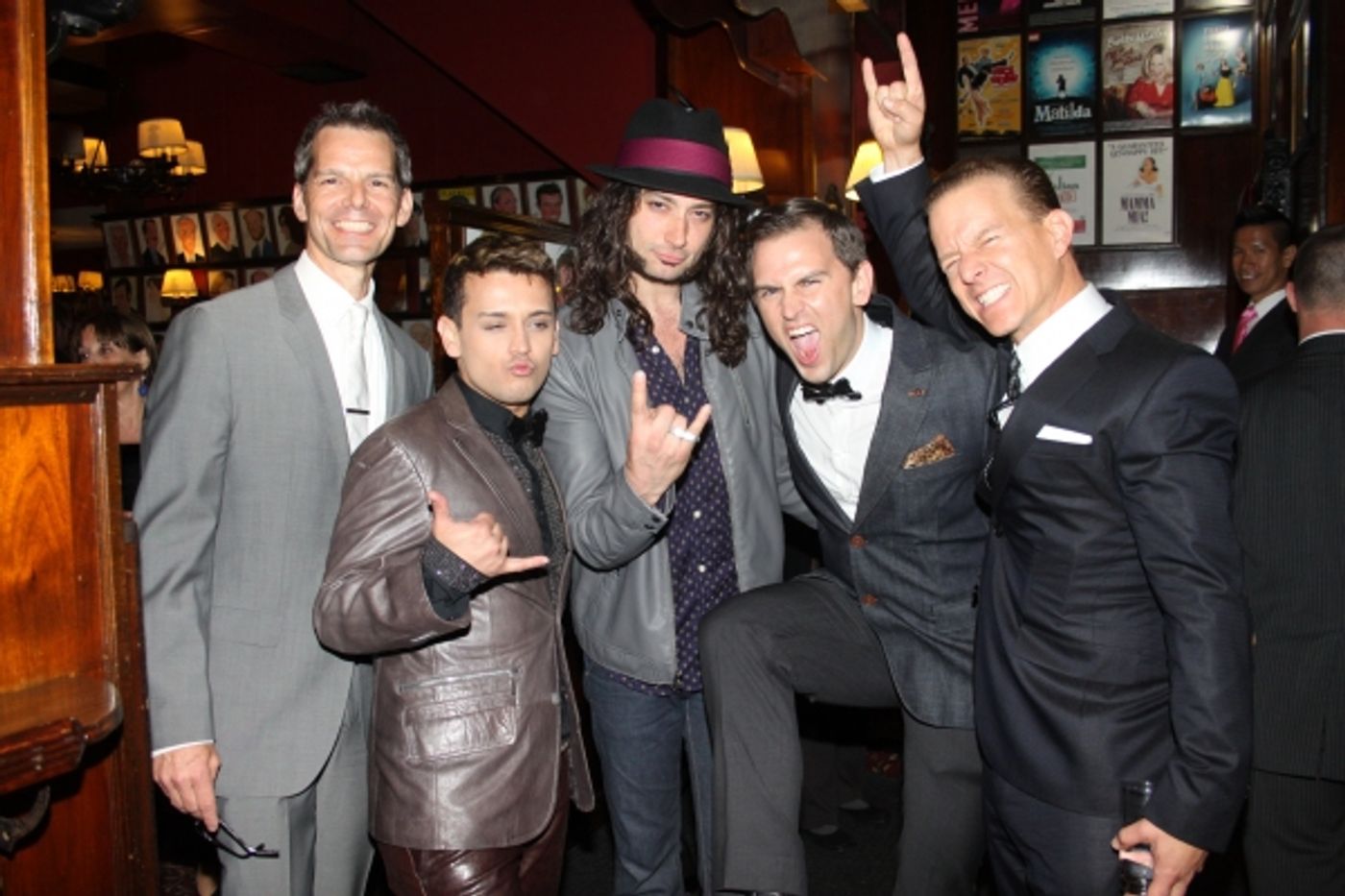 Photo Coverage: THE RASCALS Celebrate Opening Night at Sardi's!  Image