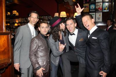 J. Robert Spencer, Michael Longoria, Constantine Maroulis, Daniel Reichard and Christ Photo