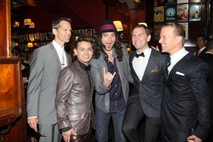 J. Robert Spencer, Michael Longoria, Constantine Maroulis, Daniel Reichard and Christian Hoff @ BroadwayWorld J. Robert Spencer, Michael Longoria, Constantine Maroulis, Daniel Reichard and Christ Photo