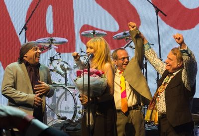 Steven Van Zandt, Maureen Van Zandt, Marc Brickman, Eddie Brigati Photo