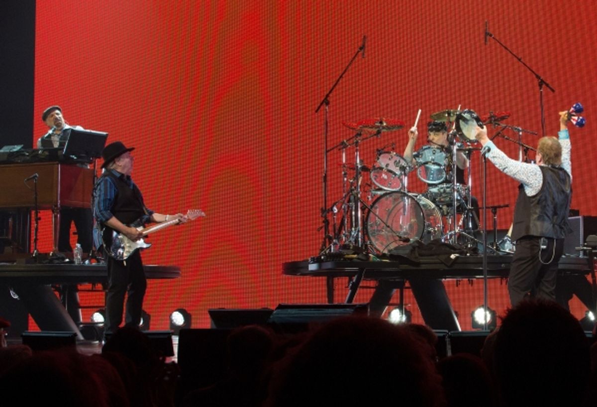 Felix Cavaliere, Gene Cornish, Dino Danelli, Eddie Brigati at 