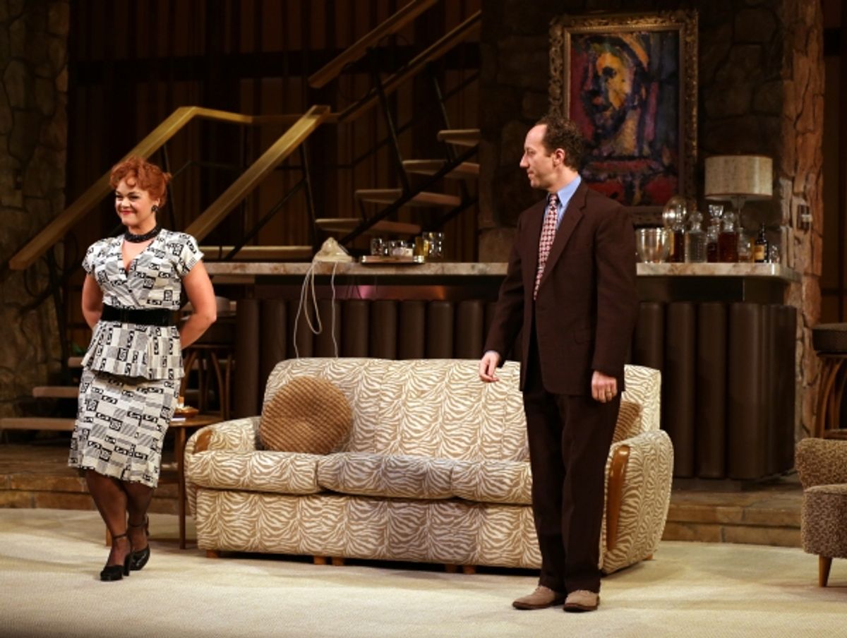 Ana Reeder & Joey Slotnick  at 