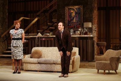 Ana Reeder & Joey Slotnick Photo