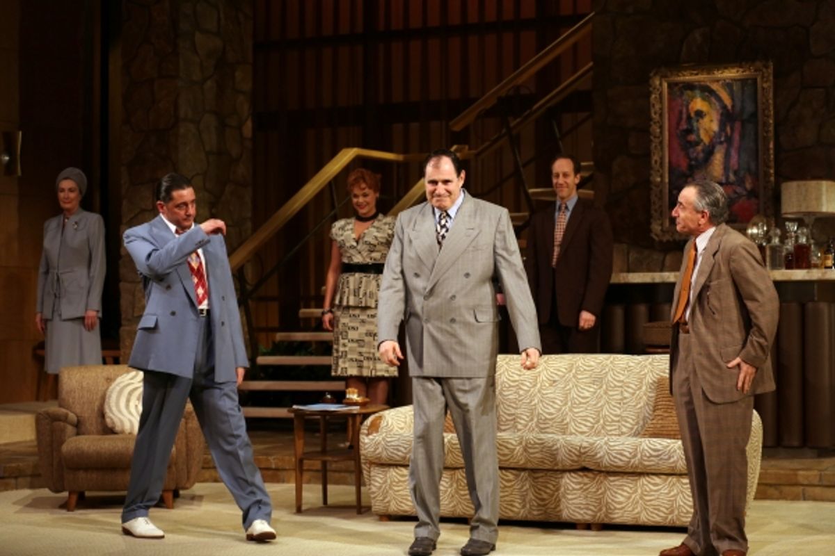 Brenda Wehle, Reg Rogers, Ana Reeder, Richard Kind, Joey Slotnick & Chip Zien  at 