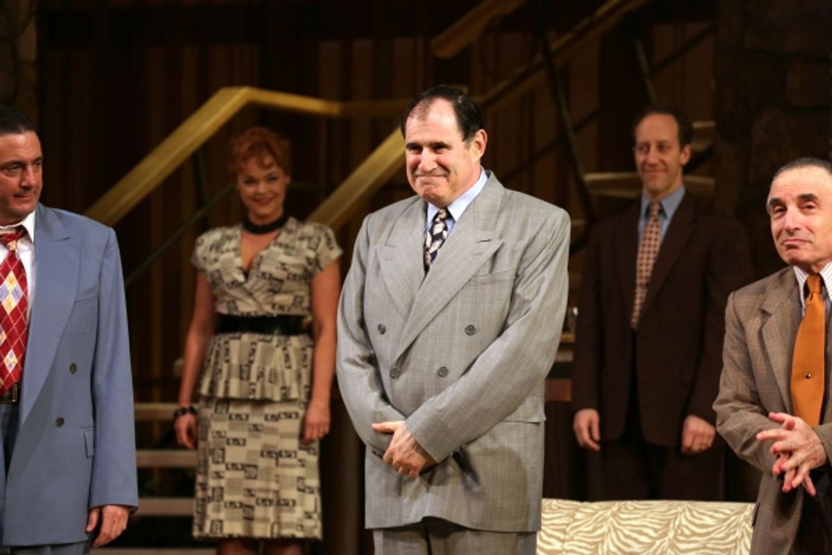 Reg Rogers, Ana Reeder, Richard Kind, Joey Slotnick & Chip Zien  at 