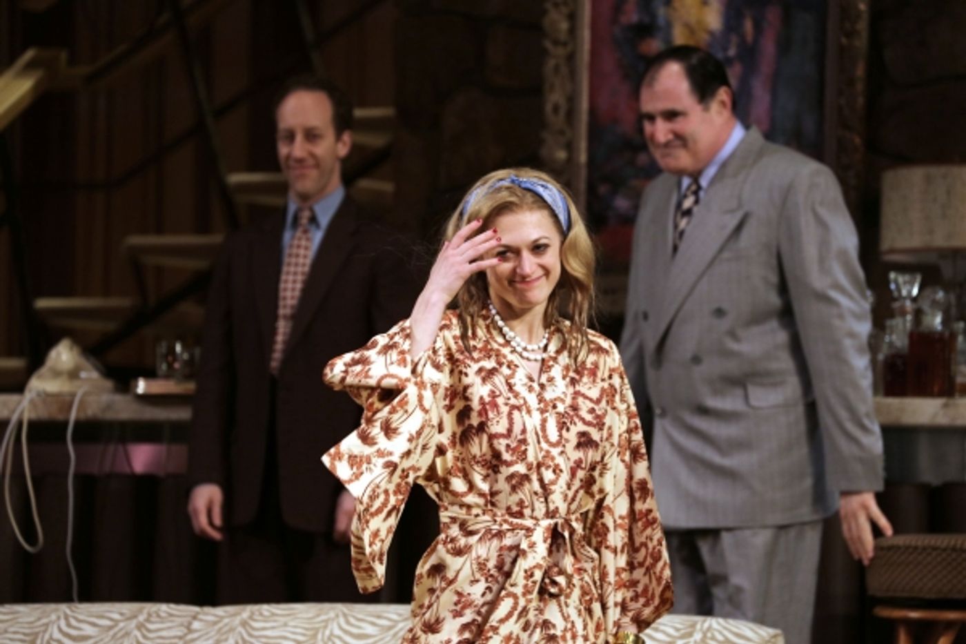 Photo Coverage: THE BIG KNIFE Opens on Broadway - Curtain Call Image