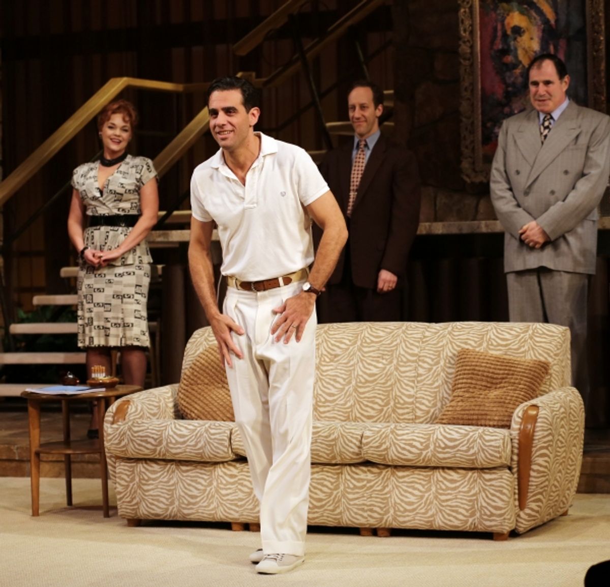 Ana Reeder, Joey Slotnick, Bobby Cannavale, Richard Kind  at 