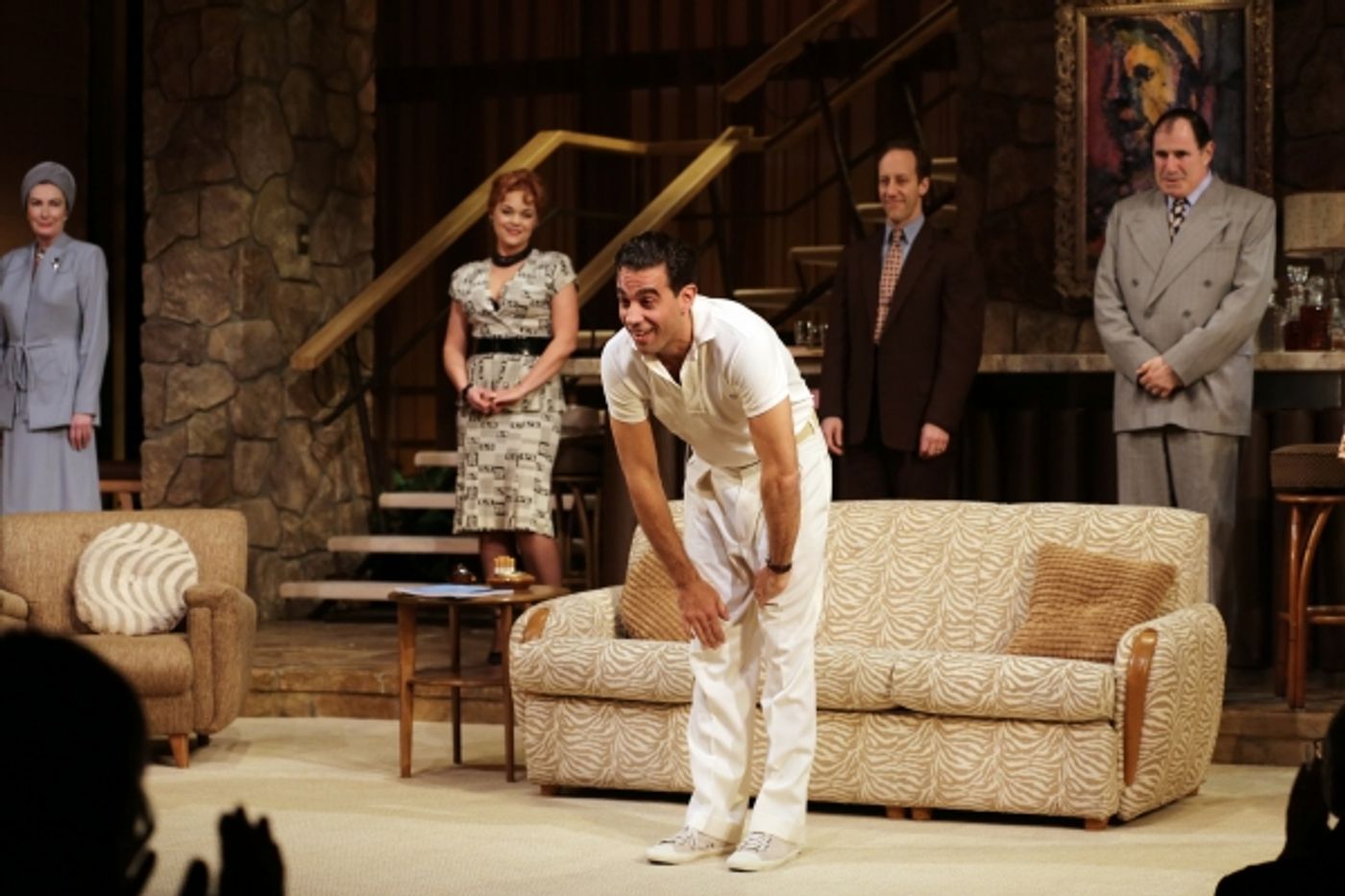 Photo Coverage: THE BIG KNIFE Opens on Broadway - Curtain Call Image