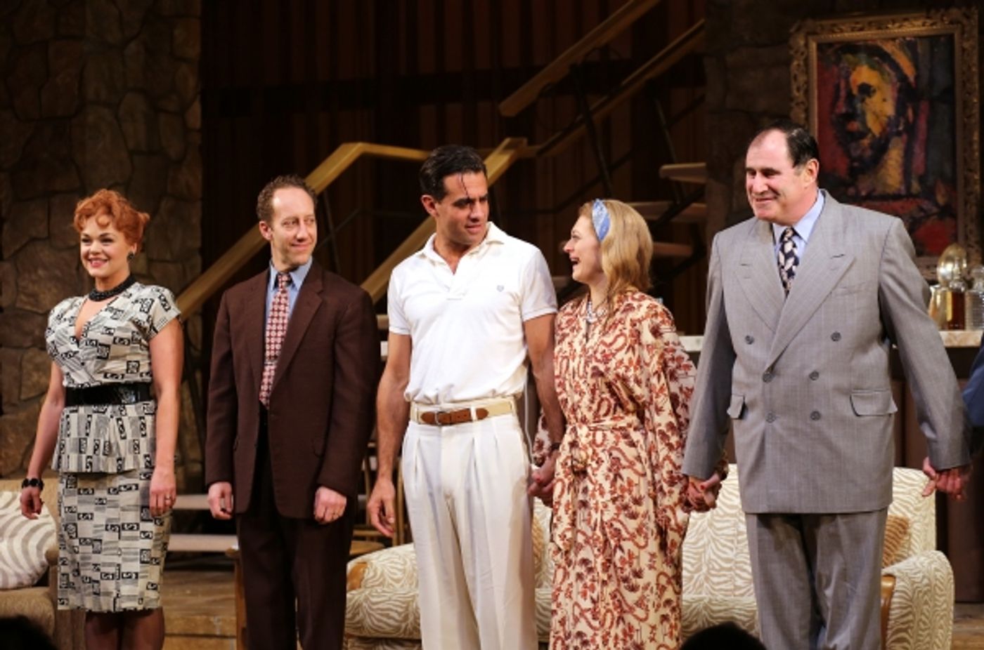 Photo Coverage: THE BIG KNIFE Opens on Broadway - Curtain Call Image