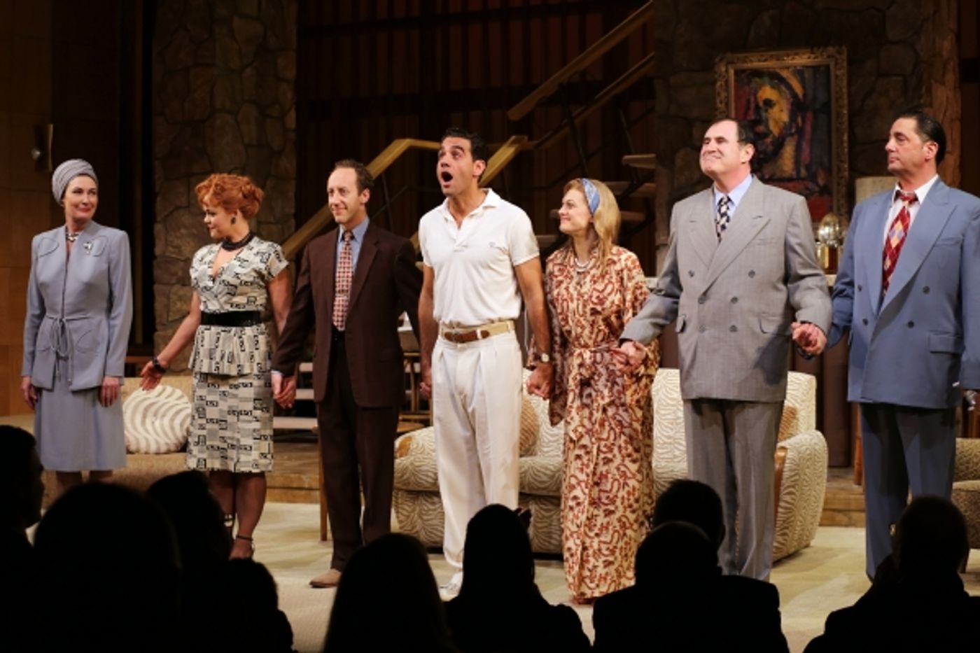 Photo Coverage: THE BIG KNIFE Opens on Broadway - Curtain Call Image