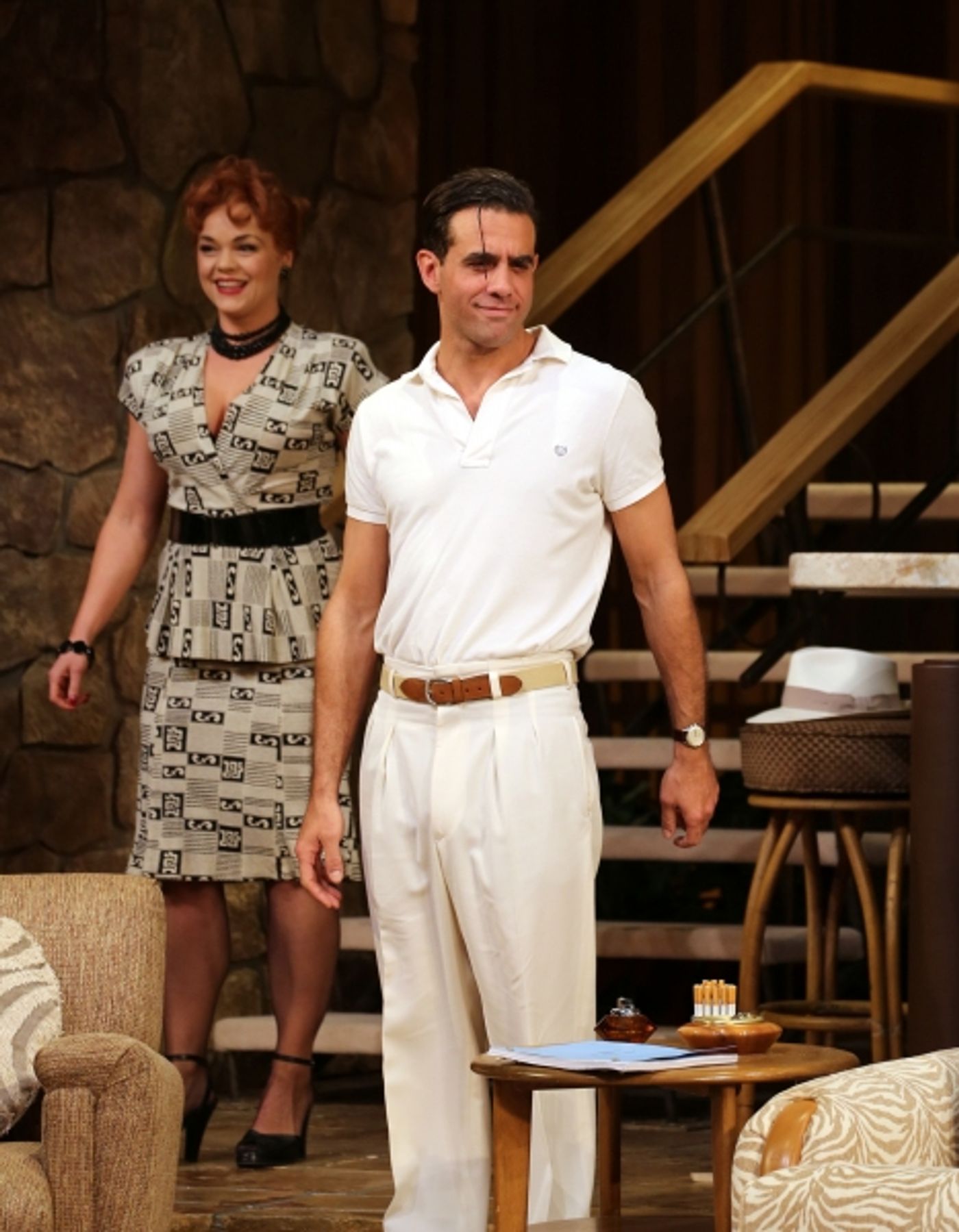 Photo Coverage: THE BIG KNIFE Opens on Broadway - Curtain Call Image