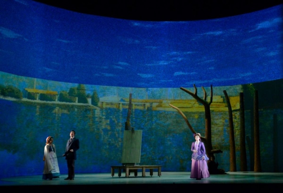 Sophie-Louise Dann and Julian Ovenden at 