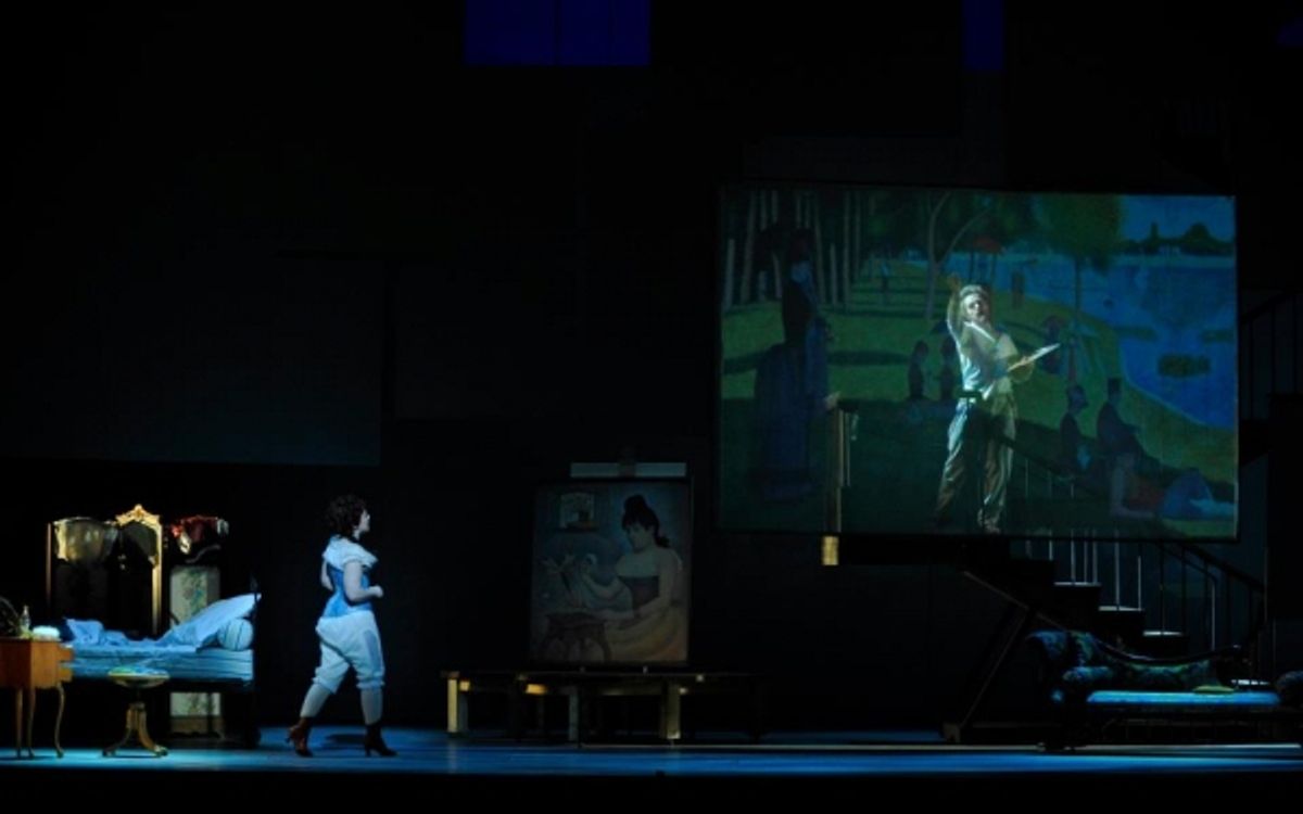 Sophie-Louise Dann and Julian Ovenden at 