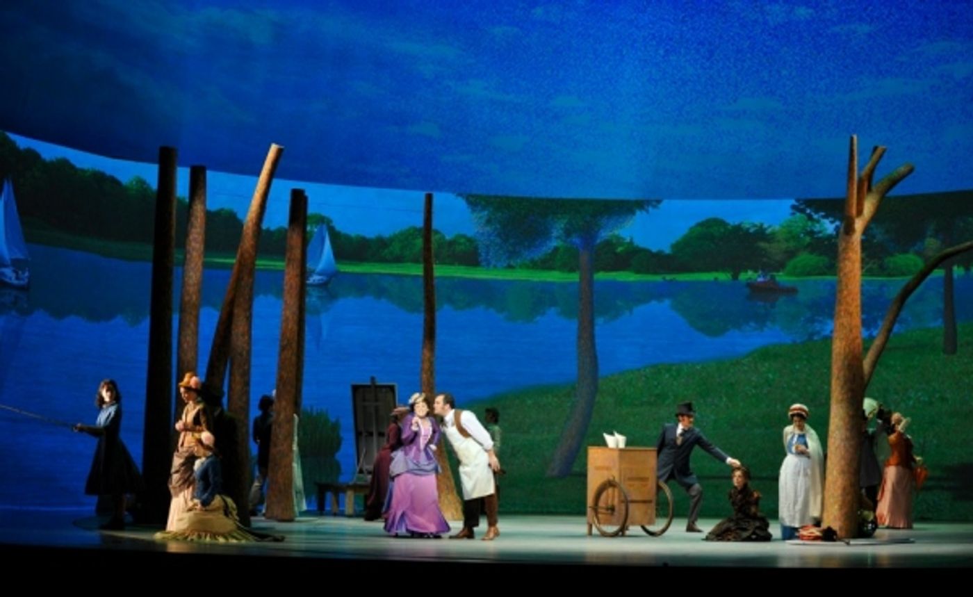 Photo Flash: First Look at Julian Ovenden, Sophie-Louise Dann and More in SUNDAY IN THE PARK WITH GEORGE  Image