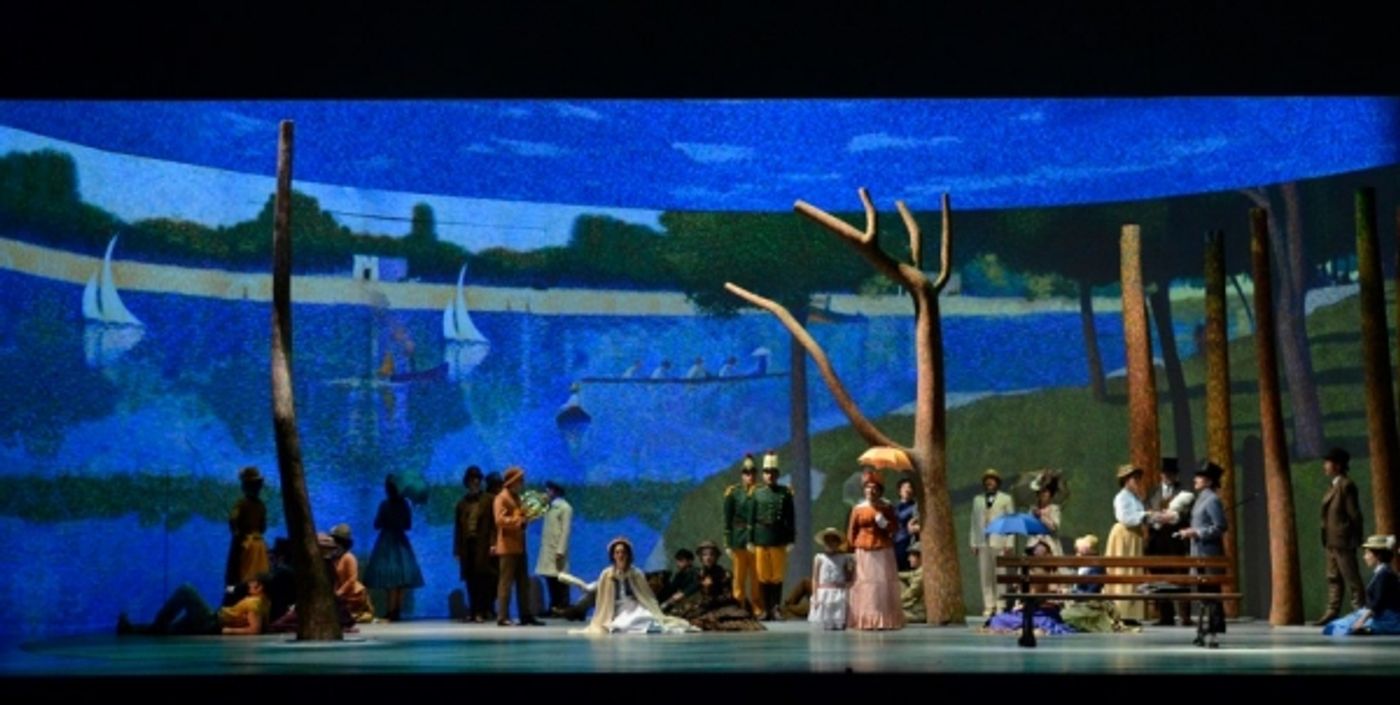 Photo Flash: First Look at Julian Ovenden, Sophie-Louise Dann and More in SUNDAY IN THE PARK WITH GEORGE  Image