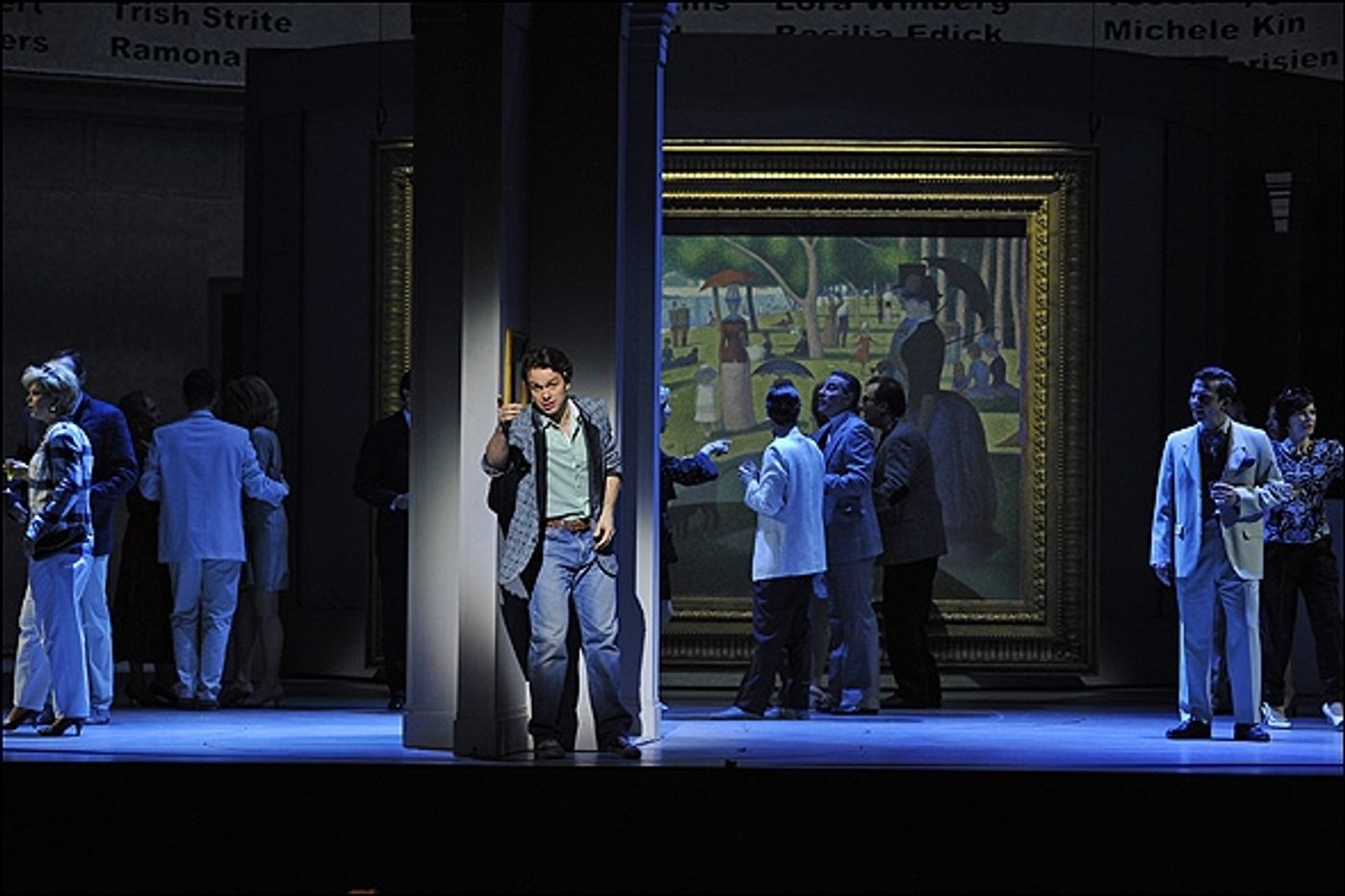 Photo Flash: First Look at Julian Ovenden, Sophie-Louise Dann and More in SUNDAY IN THE PARK WITH GEORGE  Image