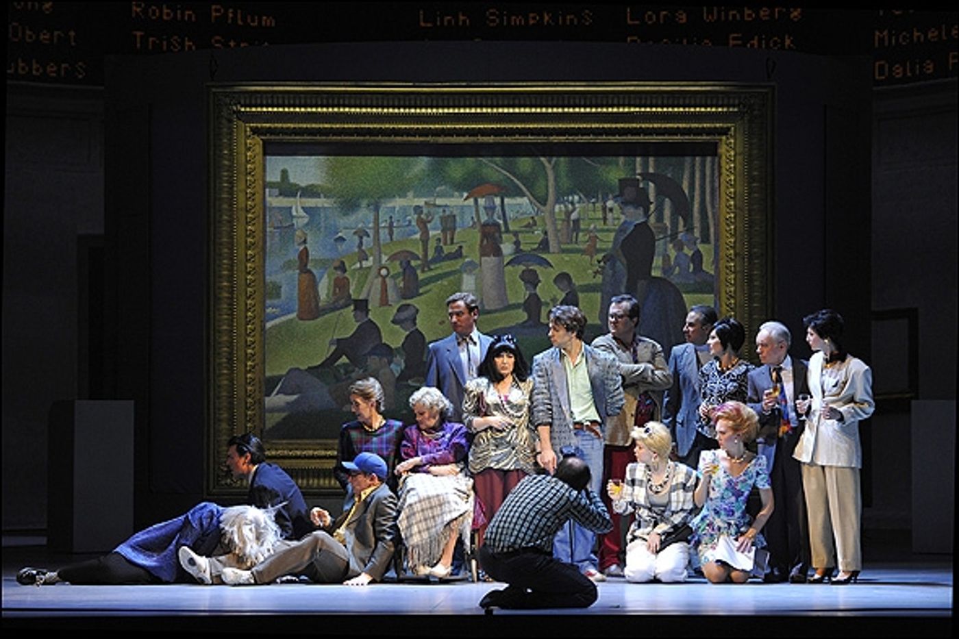 Photo Flash: First Look at Julian Ovenden, Sophie-Louise Dann and More in SUNDAY IN THE PARK WITH GEORGE  Image