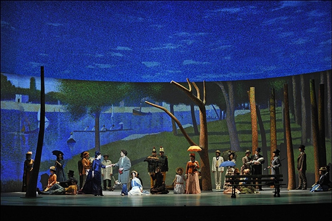 Photo Flash: First Look at Julian Ovenden, Sophie-Louise Dann and More in SUNDAY IN THE PARK WITH GEORGE  Image