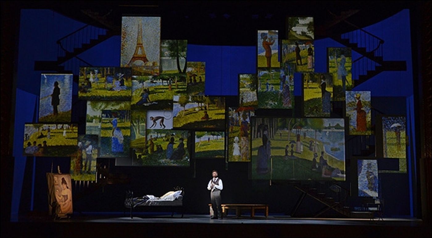 Photo Flash: First Look at Julian Ovenden, Sophie-Louise Dann and More in SUNDAY IN THE PARK WITH GEORGE  Image