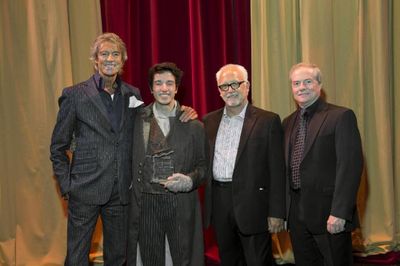 Tommy Tune, Ryne Nardecchia, Bruce Lumpkin & John C. Breckenridge. Photo