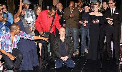 Michael Arnold with Brandon Victor Dixon, Patricia Wilcox & Company  Photo