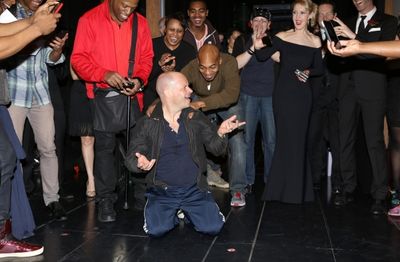 Michael Arnold with Brandon Victor Dixon, Patricia Wilcox & Company  Photo