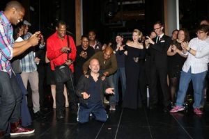 Michael Arnold with Brandon Victor Dixon, Patricia Wilcox & Company  Photo