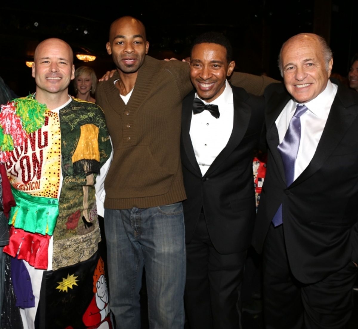  Michael Arnold, Brandon Victor Dixon, Charles Randolph-Wright & Doug Morris  at 
