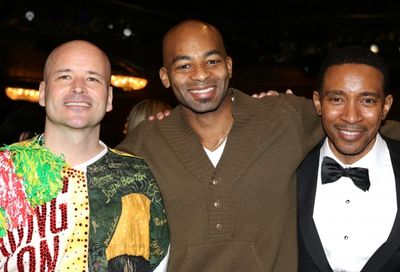 Michael Arnold & Brandon Victor Dixon & Charles Randolph-Wright  Photo