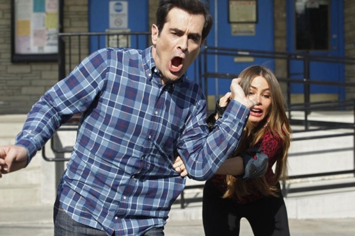 Ty Burrell, Sofia Vergara at 