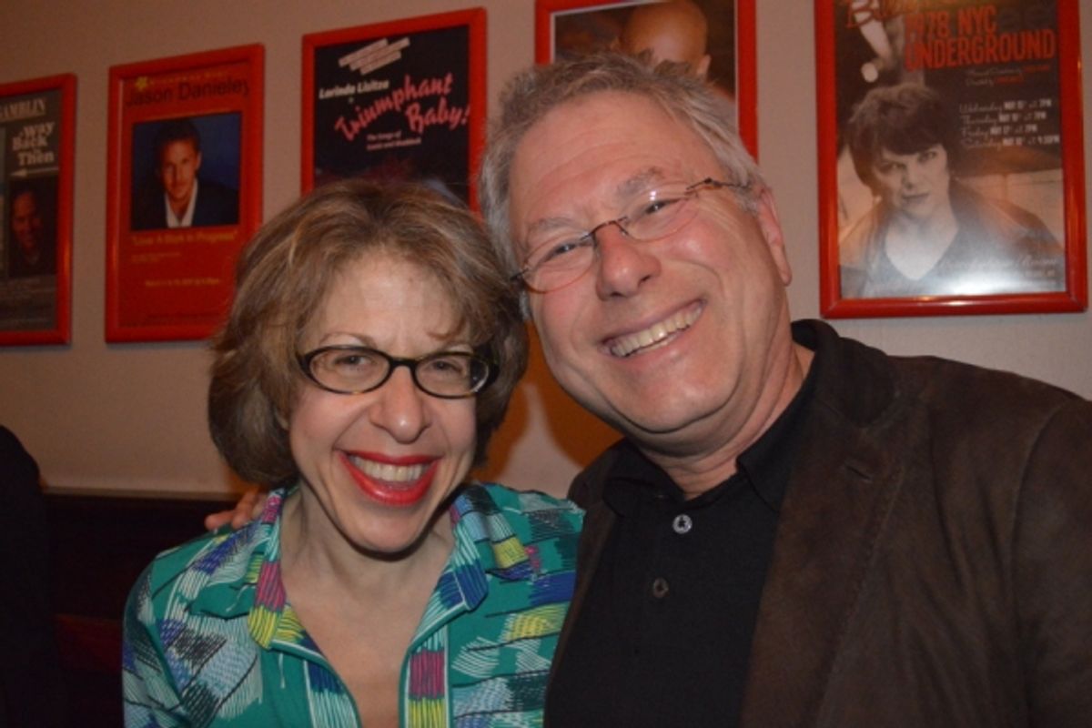 jackie hoffman & alan menken at 