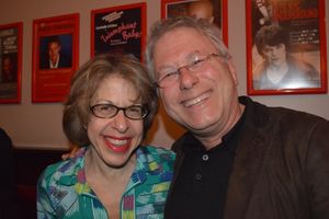 jackie hoffman & alan menken Photo