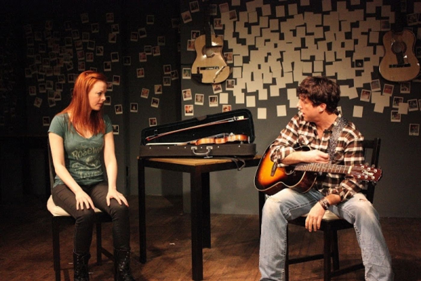 Photo Flash: First Look at FOUR MESSAGES, Beginning Tonight at Theatre Row Photo Flash: First Look at FOUR MESSAGES, Beginning Tonight at Theatre Row Image