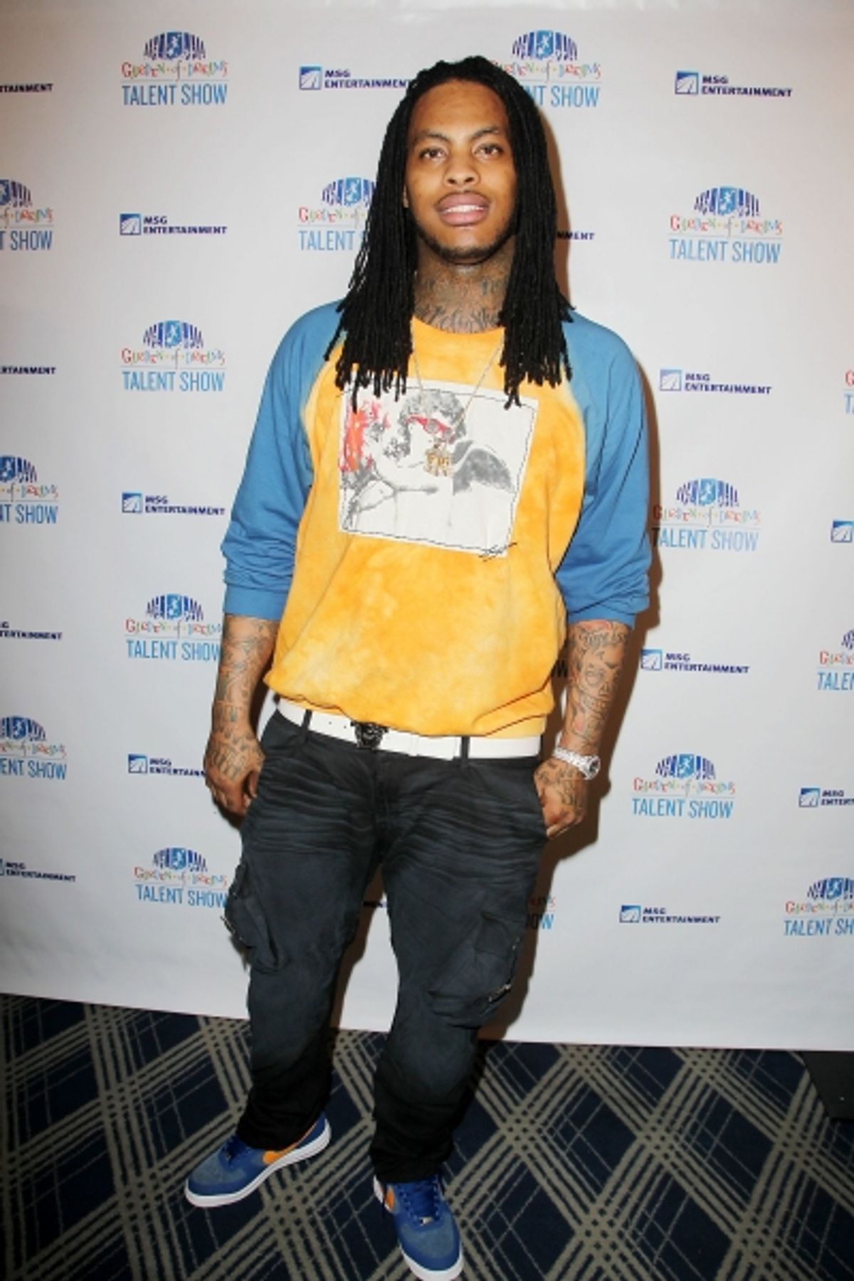 Rapper Wacka Flocka Flame at Matt Lauer, Savion Glover and More at 2013 Garden of Dreams Talent Show at Radio City Music Hall