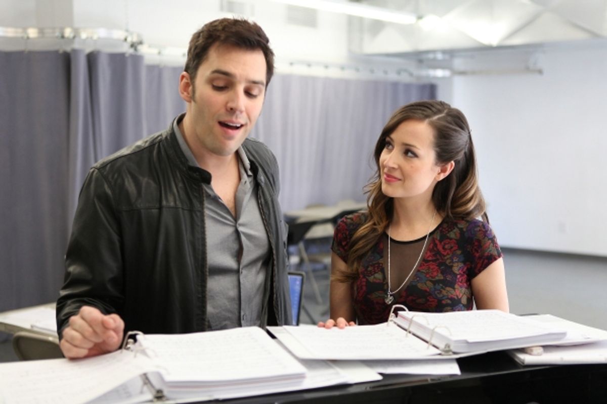 Ryan Silverman and Hannah Elless at 