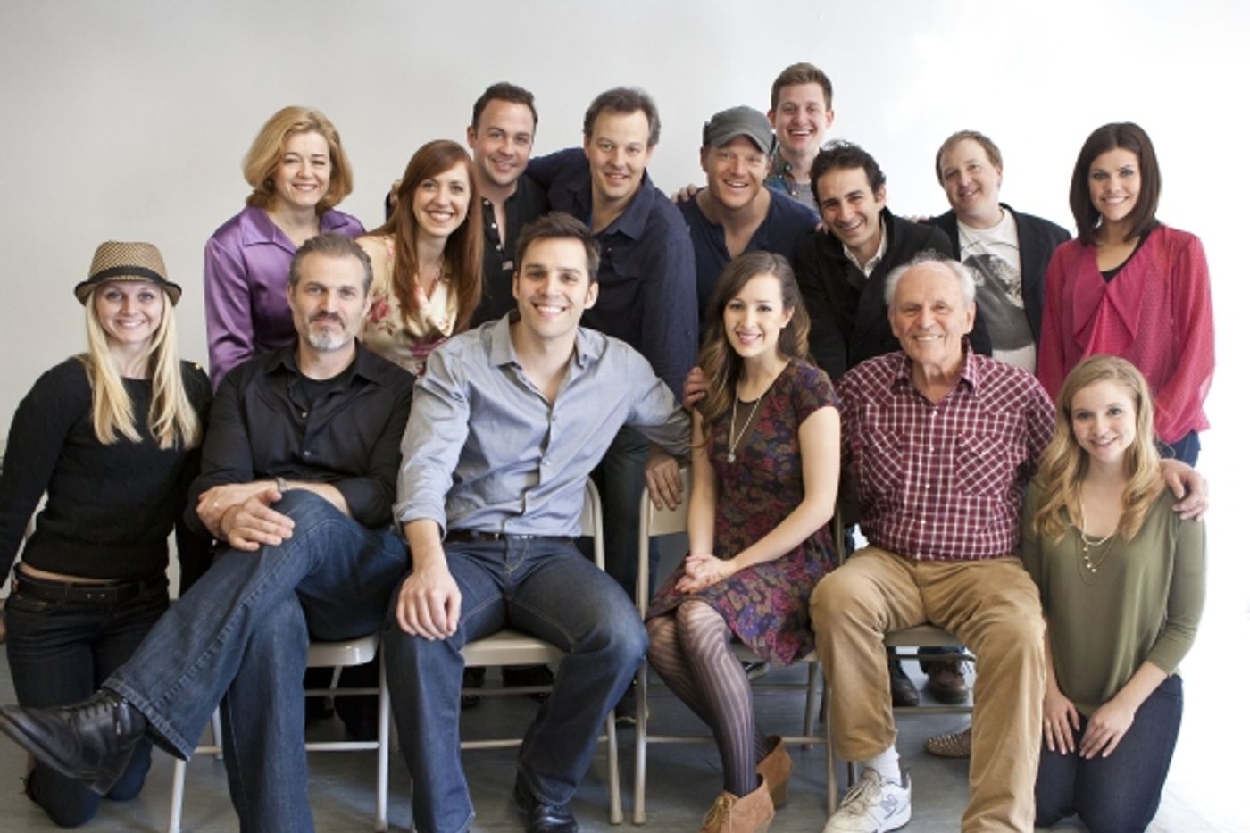Photo Flash: In Rehearsal with Marc Kudisch and the Cast of SOMEWHERE IN TIME!  Image