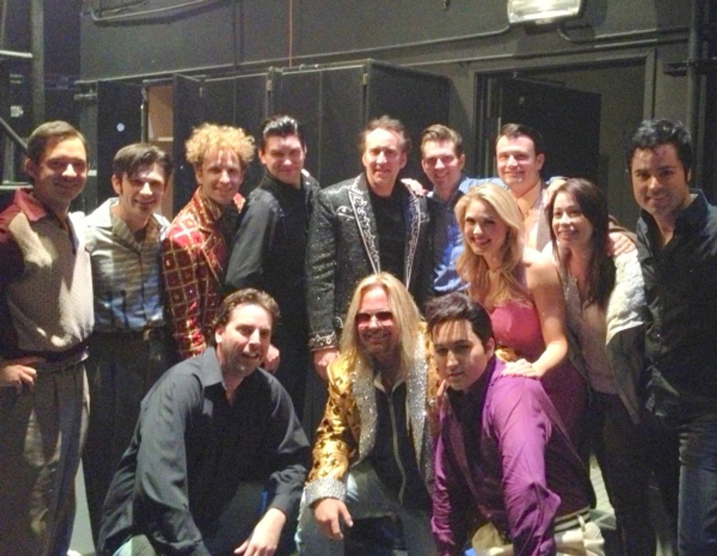 Photo Flash: Nicolas Cage and Vince Neil Visit MILLION DOLLAR QUARTET at Harrah's Las Vegas Photo Flash: Nicolas Cage and Vince Neil Visit MILLION DOLLAR QUARTET at Harrah's Las Vegas Image