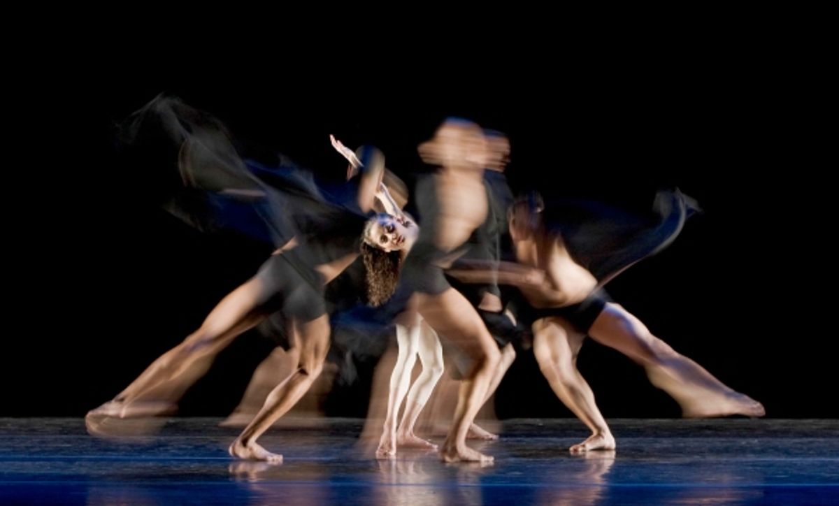 Prelude to Night, Dancer Penelope Gonzalez (Photo by Basil Childers) at Preview ON DISTANT SHORES, BOLERO and More in RIOULT Dance NY's 2013-14 Season