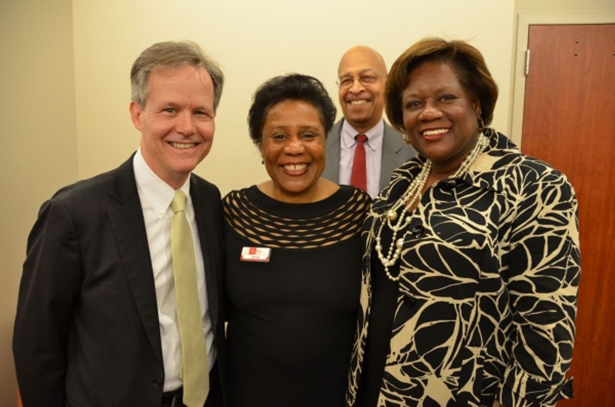 James Cappleman, Jackie Taylor, Patricia Andrews-Keenan, Robert McMillan at 