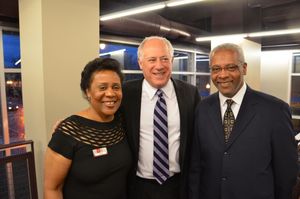 Governor Quinn, Jackie Taylor, Greg Morris Photo