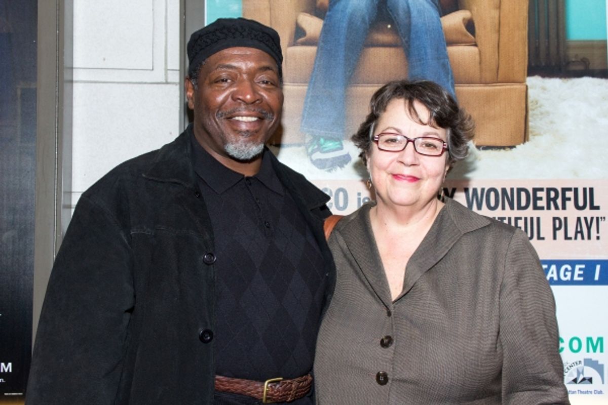 Chuck Cooper, Deborah Brevoort at 