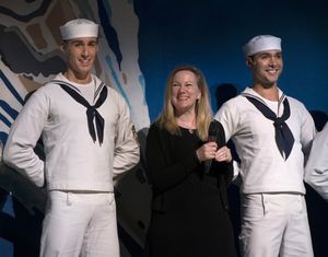 Kathleen Marshall and the cast of Anything Goes @ BroadwayWorld Kathleen Marshall and the cast of Anything Goes Photo