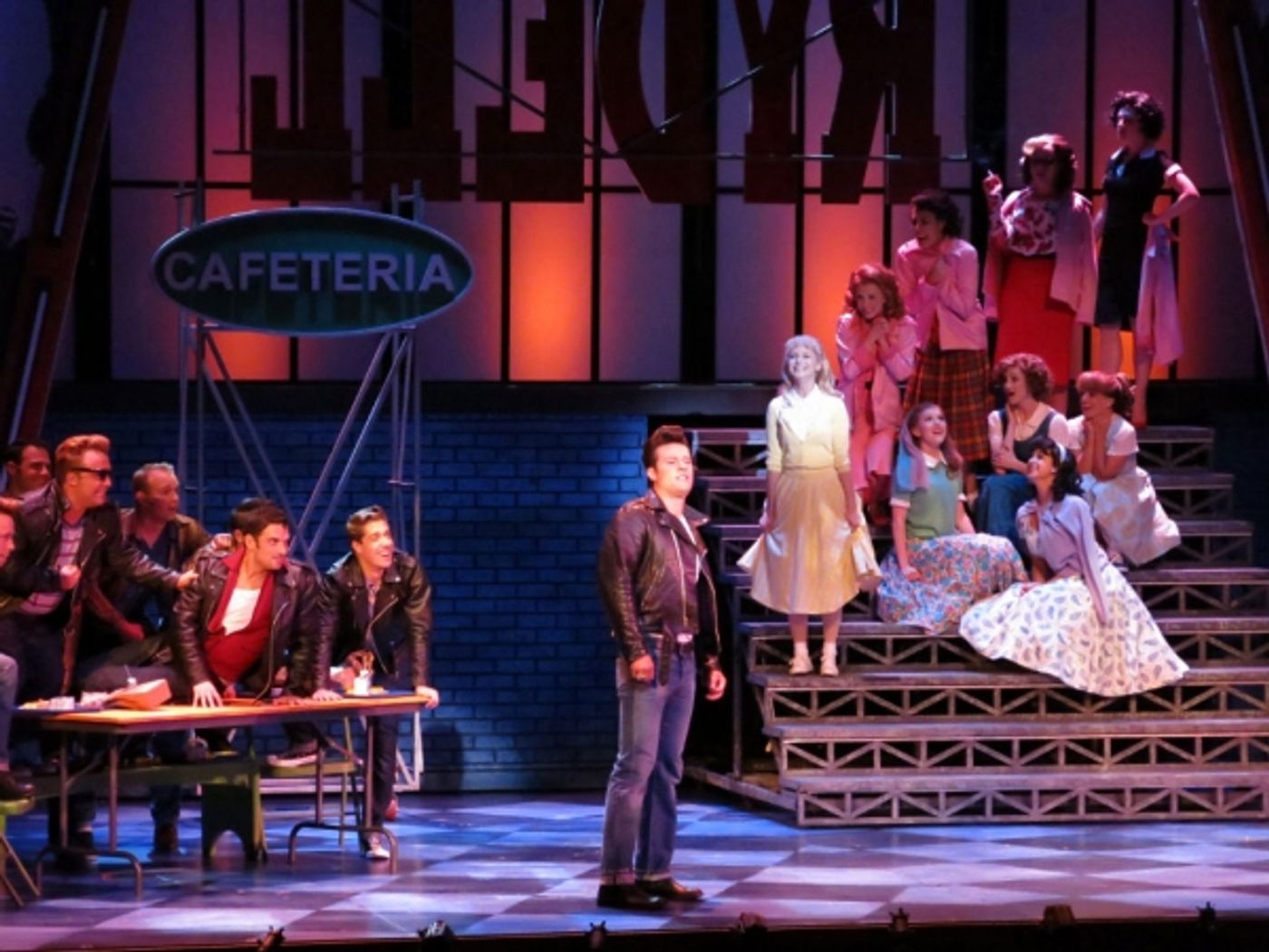 Photo Flash: First Look at Matthew Ragas, Laura Giknis and More in Riverside's GREASE Photo Flash: First Look at Matthew Ragas, Laura Giknis and More in Riverside's GREASE Image