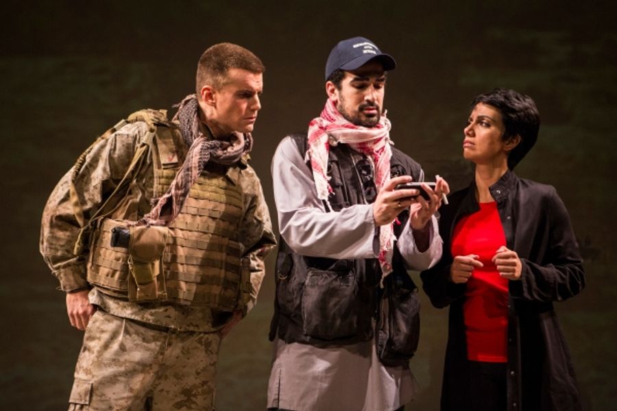 Photo Flash: First Look at THE HAPPIEST SONG PLAYS LAST at Goodman Theatre Image