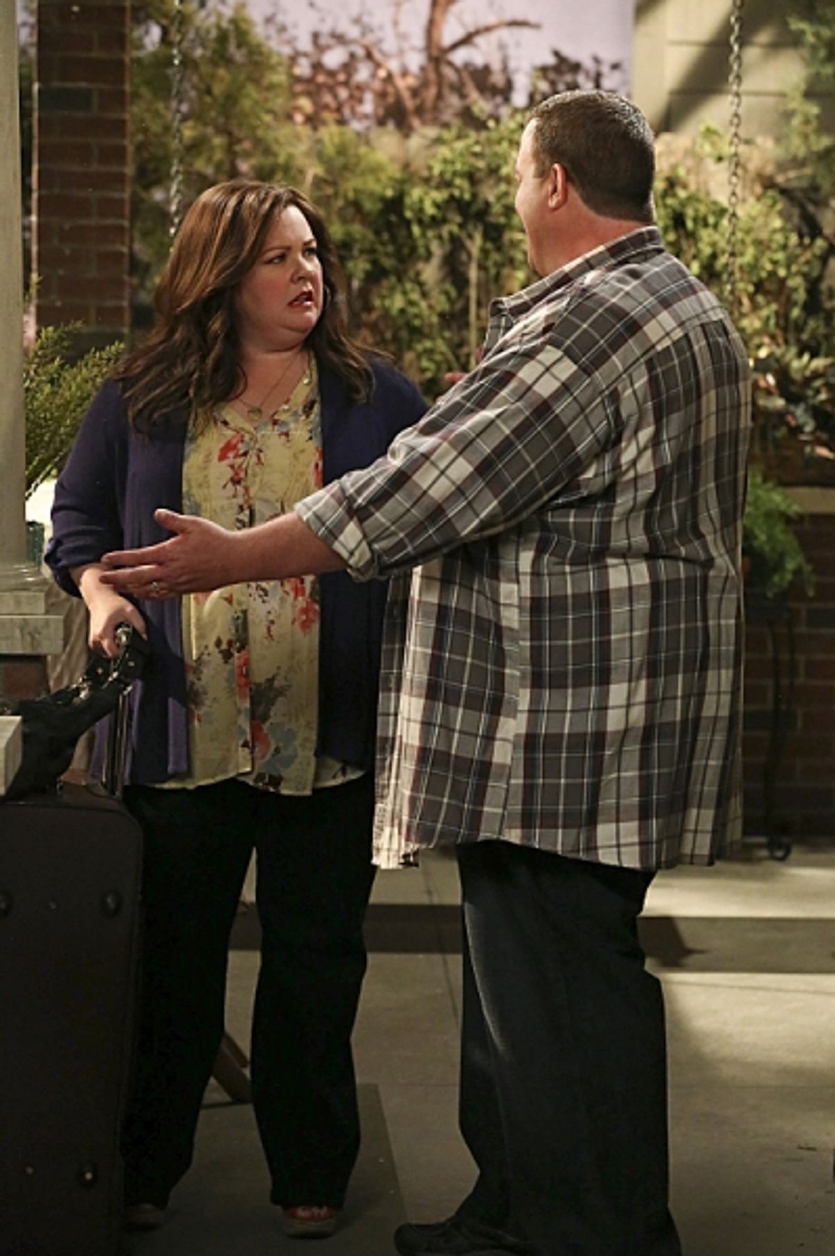 Billy Gardell, Melissa McCarthy at 