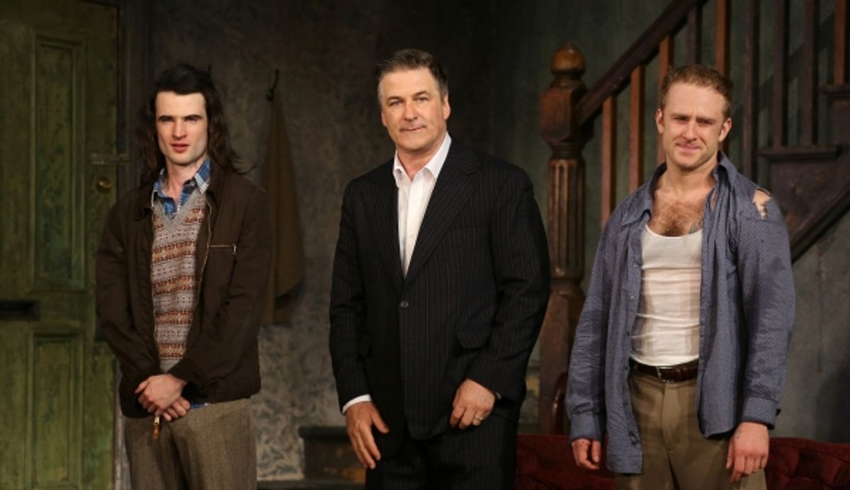 Tom Sturridge, Alec Baldwin & Ben Foster at 